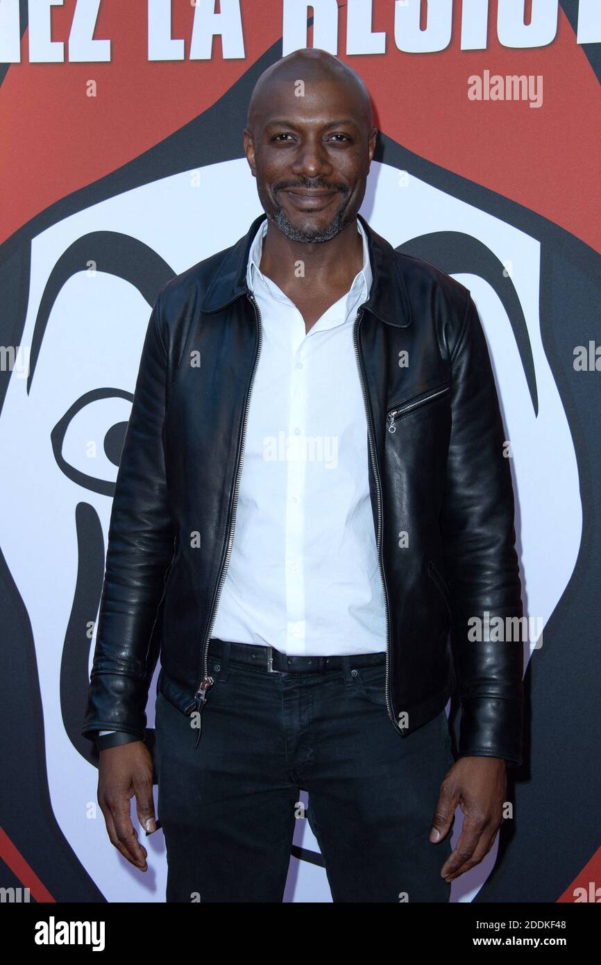 Harry Roselmack bei der Premiere von La Casa De Papel Staffel 3 in der Monnaie de Paris in Paris, Frankreich am 15. Juli 2019. Foto von Aurore Marechal/ABACAPRESS.COM Stockfoto
