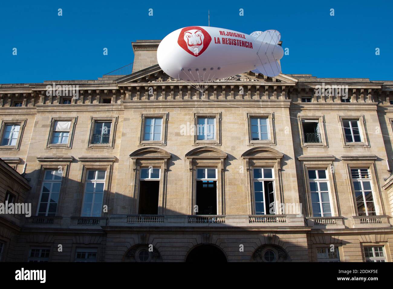Allgemeine Atmosphäre während der Premiere von La Casa De Papel Staffel 3 in der Monnaie de Paris in Paris, Frankreich am 15. Juli 2019. Foto von Aurore Marechal/ABACAPRESS.COM Stockfoto