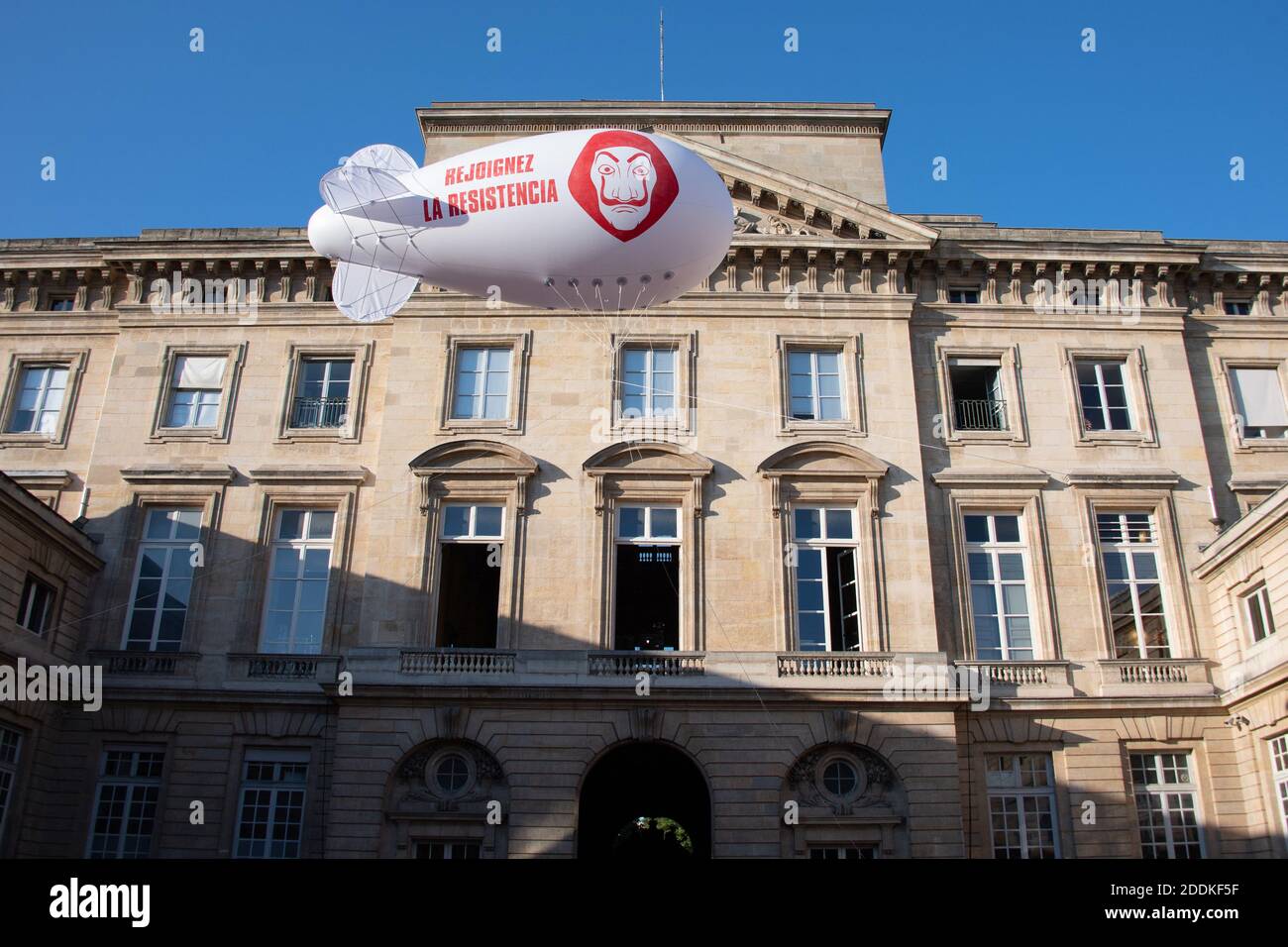 Allgemeine Atmosphäre während der Premiere von La Casa De Papel Staffel 3 in der Monnaie de Paris in Paris, Frankreich am 15. Juli 2019. Foto von Aurore Marechal/ABACAPRESS.COM Stockfoto
