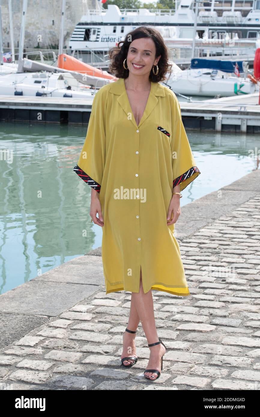 Amelle Chahbi nimmt an einer Fotocall im Rahmen des 21. Festival of TV Fiction in La Rochelle, Frankreich am 14. September 2019 Teil. Foto von Aurore Marechal/ABACAPRESS.COM Stockfoto