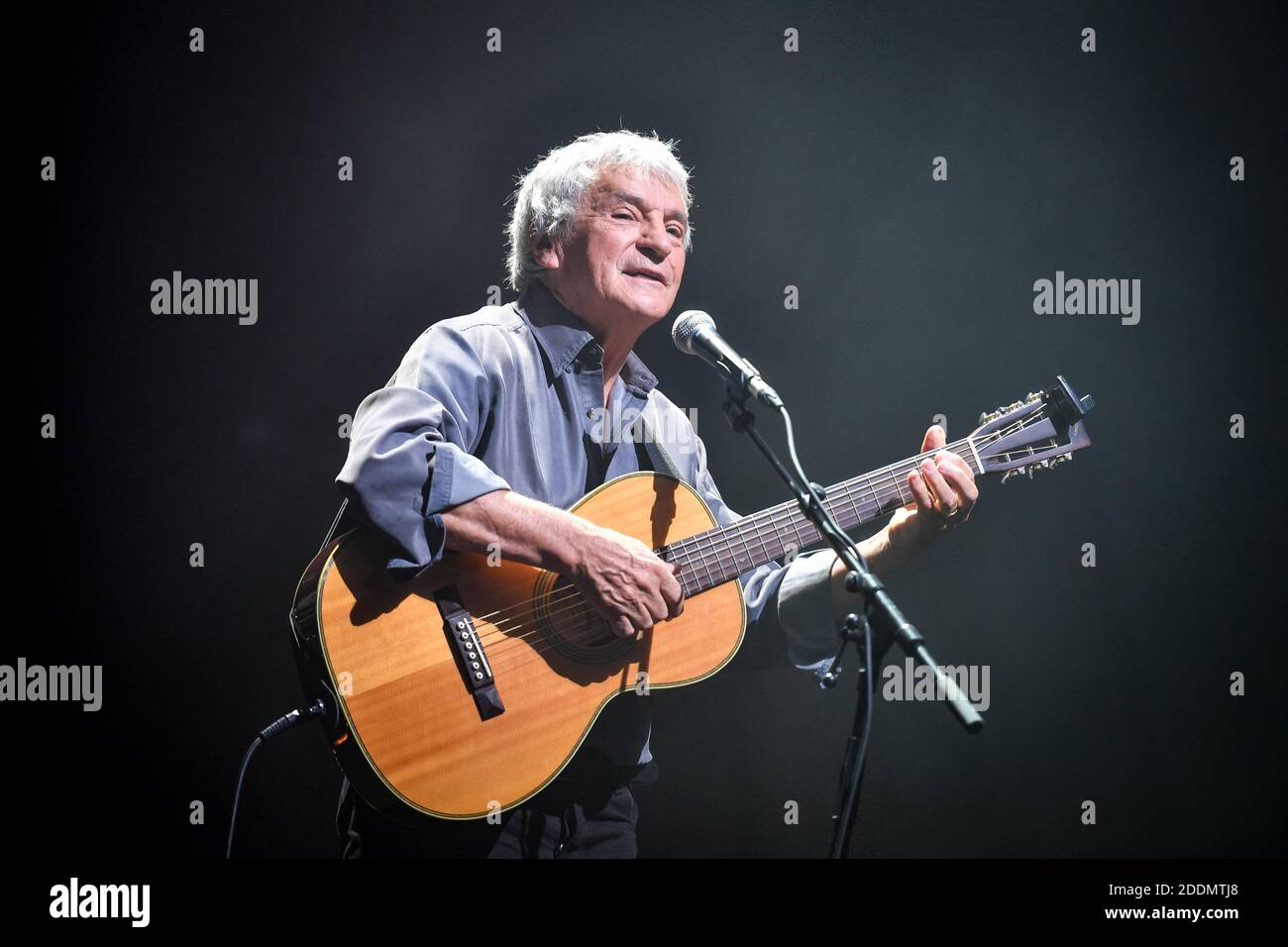 Exklusiv - Georges Chelon en concert a l Olympia de Paris, France le 15 September 2019. Foto von Julien Zannoni/APS-Medias/ABACAPRESS.COM Stockfoto