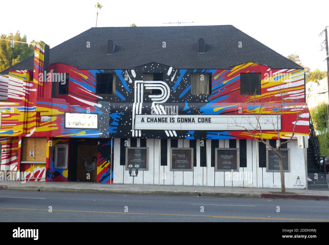 Los Angeles, Kalifornien, USA 25. November 2020 EIN allgemeiner Blick auf die Atmosphäre von Marquee mit 'A Change is Gonna Come' im Roxy am 25 2020. November in Los Angeles, Kalifornien, USA. Foto von Barry King/Alamy Stockfoto Stockfoto