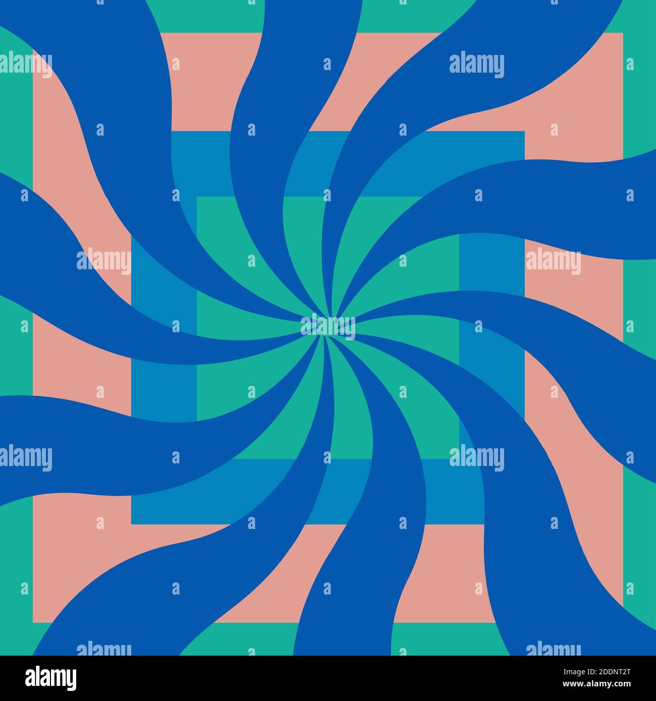 Ein abstraktes spiralförmiges Hintergrundbild. Stockfoto