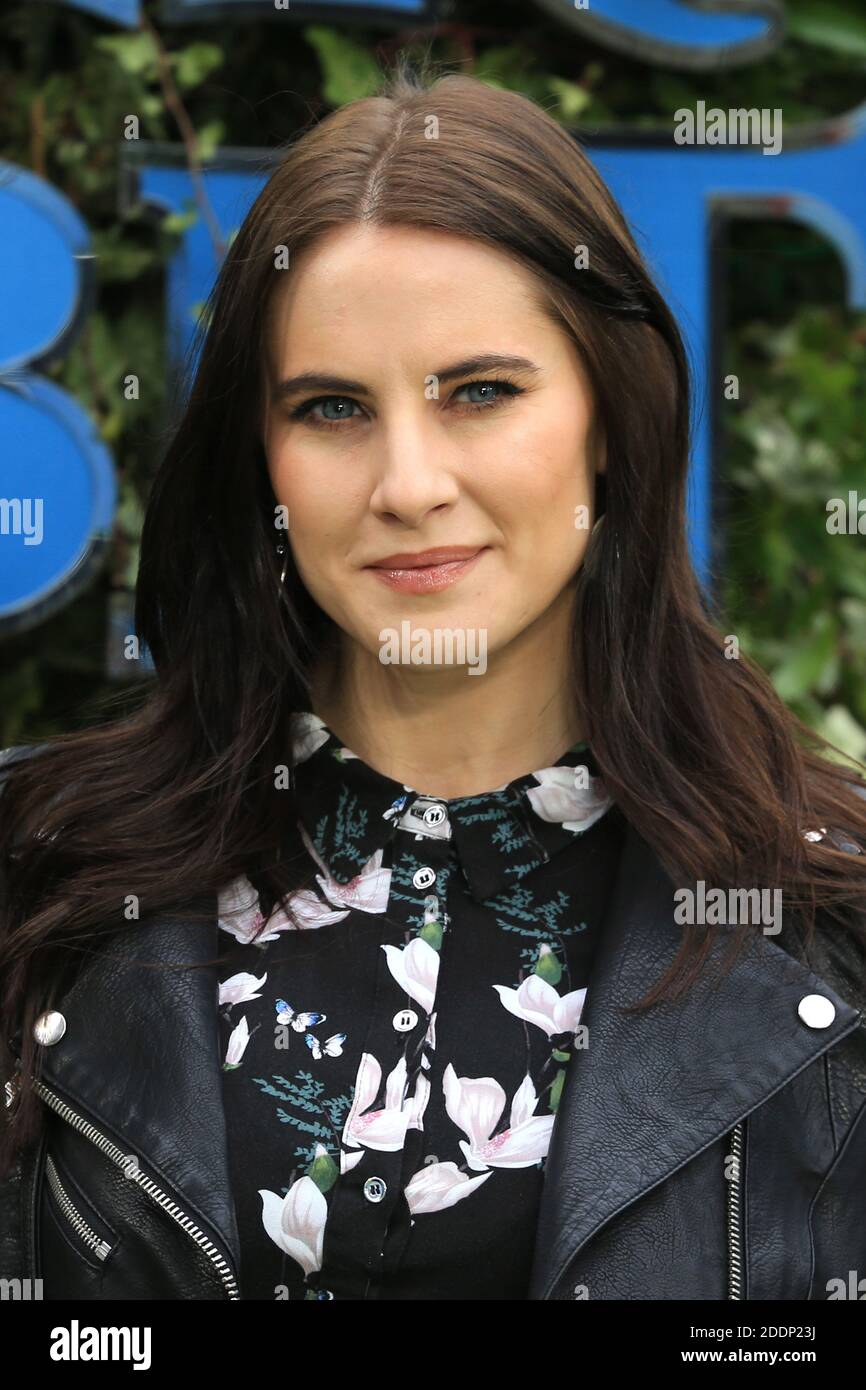 Kat Shoob nimmt an der UK Gala Premiere von 'Peter Rabbit' im Vue West End am 11. März 2018 in London, England Teil. Stockfoto