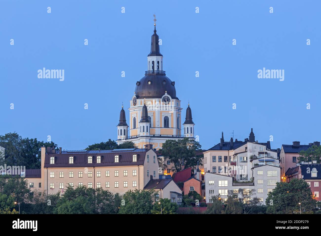 Geographie / Reisen, Schweden, Stockholm Laen, Stockholm, Katarina kyrka im Stadtteil Soedermalm, , Additional-Rights-Clearance-Info-not-available Stockfoto