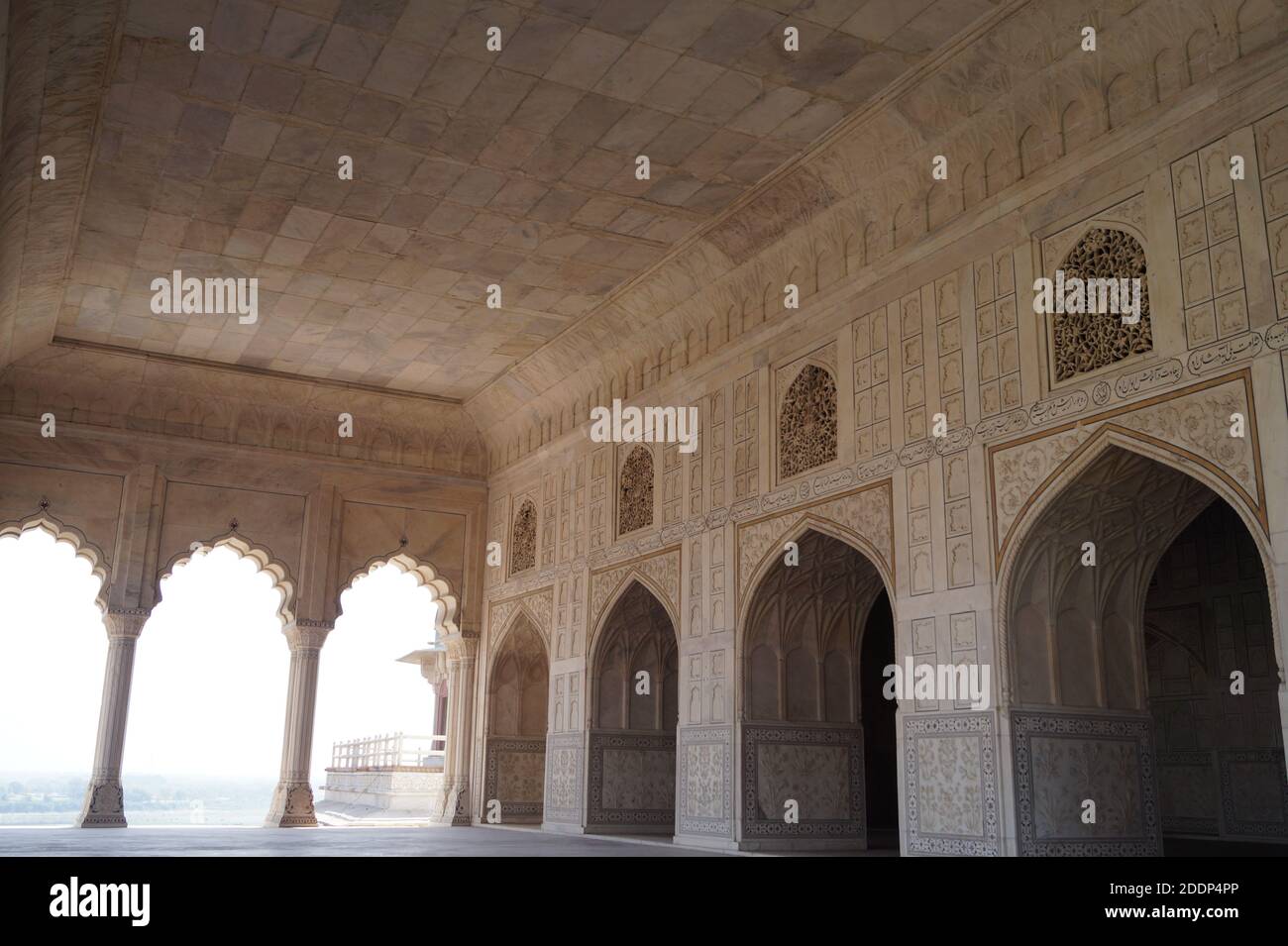 Agra Fort, Uttar Pradesh, Indien Stockfoto
