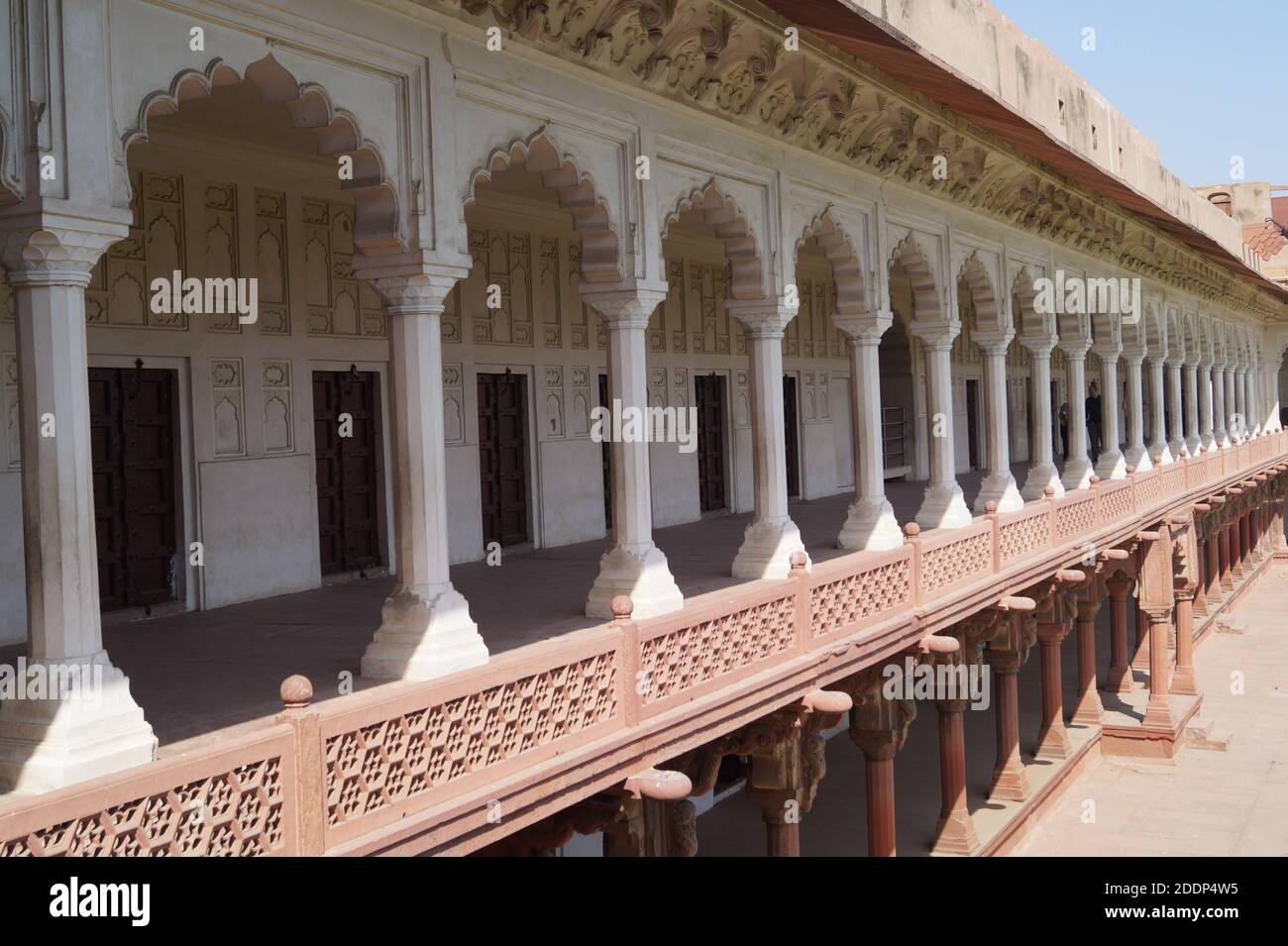 Agra Fort, Uttar Pradesh, Indien Stockfoto