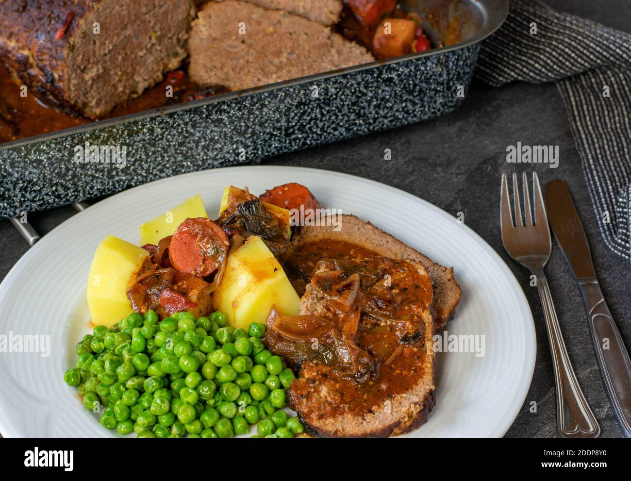 Erbsen und kartoffeln Stockfotos und -bilder Kaufen - Alamy