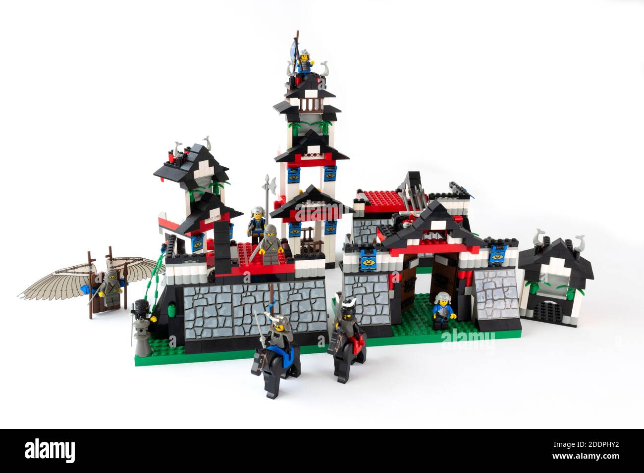 1998 LEGO Flying Ninja Fortress Set 6093 Stockfoto