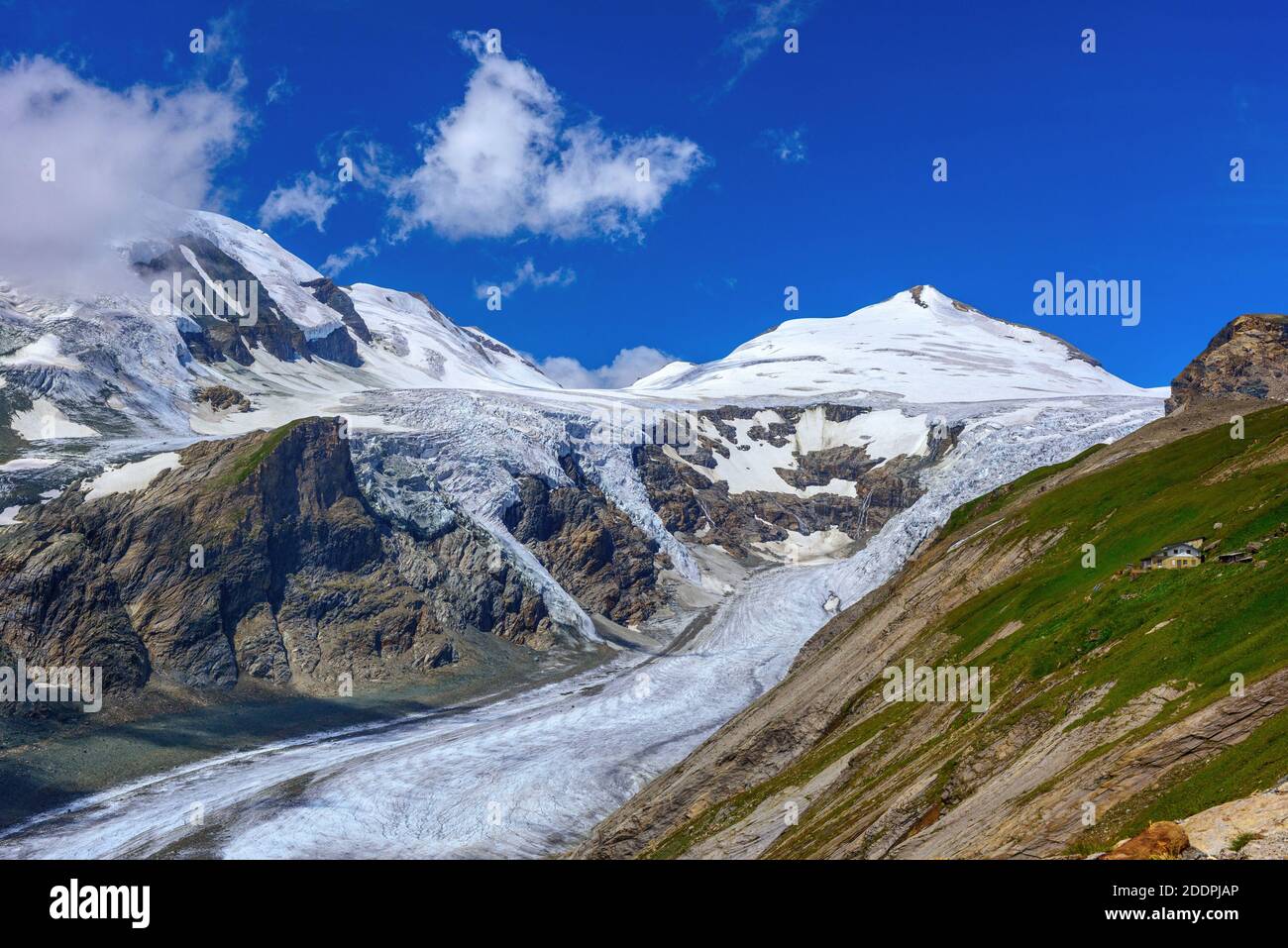 Grossglockner - Pasterzegletscher, Österreich, Kärnten, Nationalpark hohe Tauern, Großglockner Stockfoto