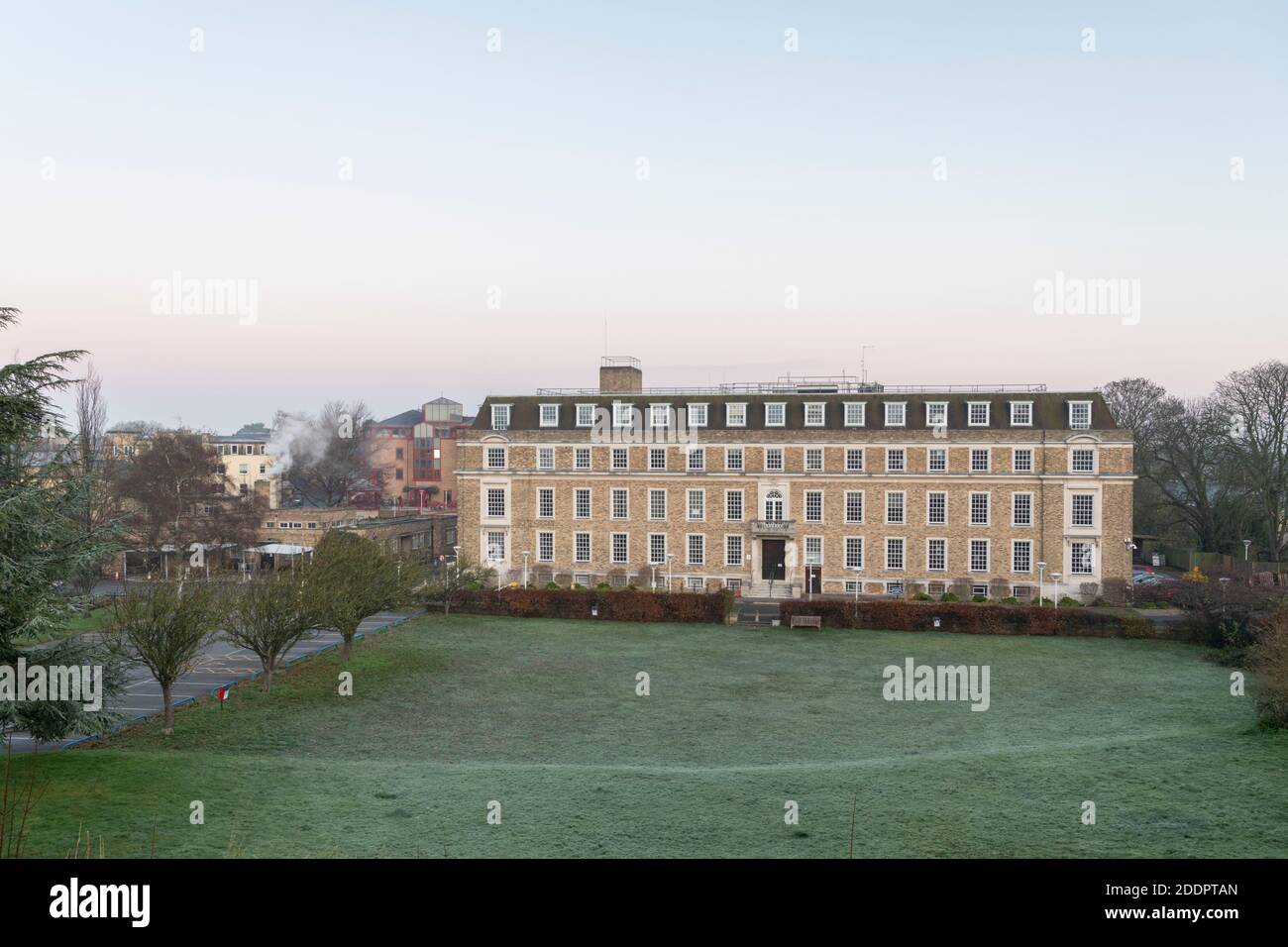 Shire Hall Cambridge, der Hauptsitz von Cambridgeshire County Council Cambridge UK Stockfoto