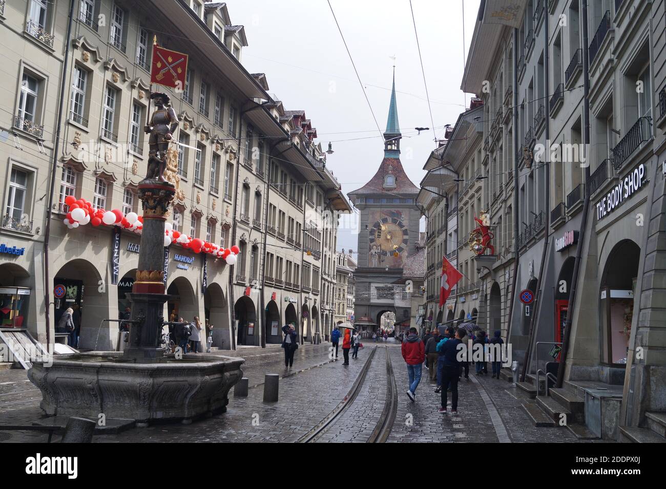 Bern- Hauptstadt der Schweiz Stockfoto