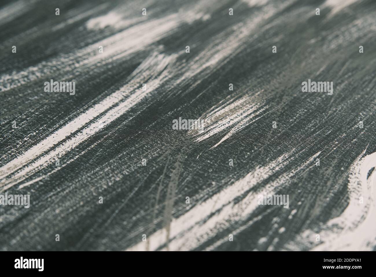 Silberne und graue Glitter-Pinselstriche. Bereit für Hintergrund oder Text Stockfoto