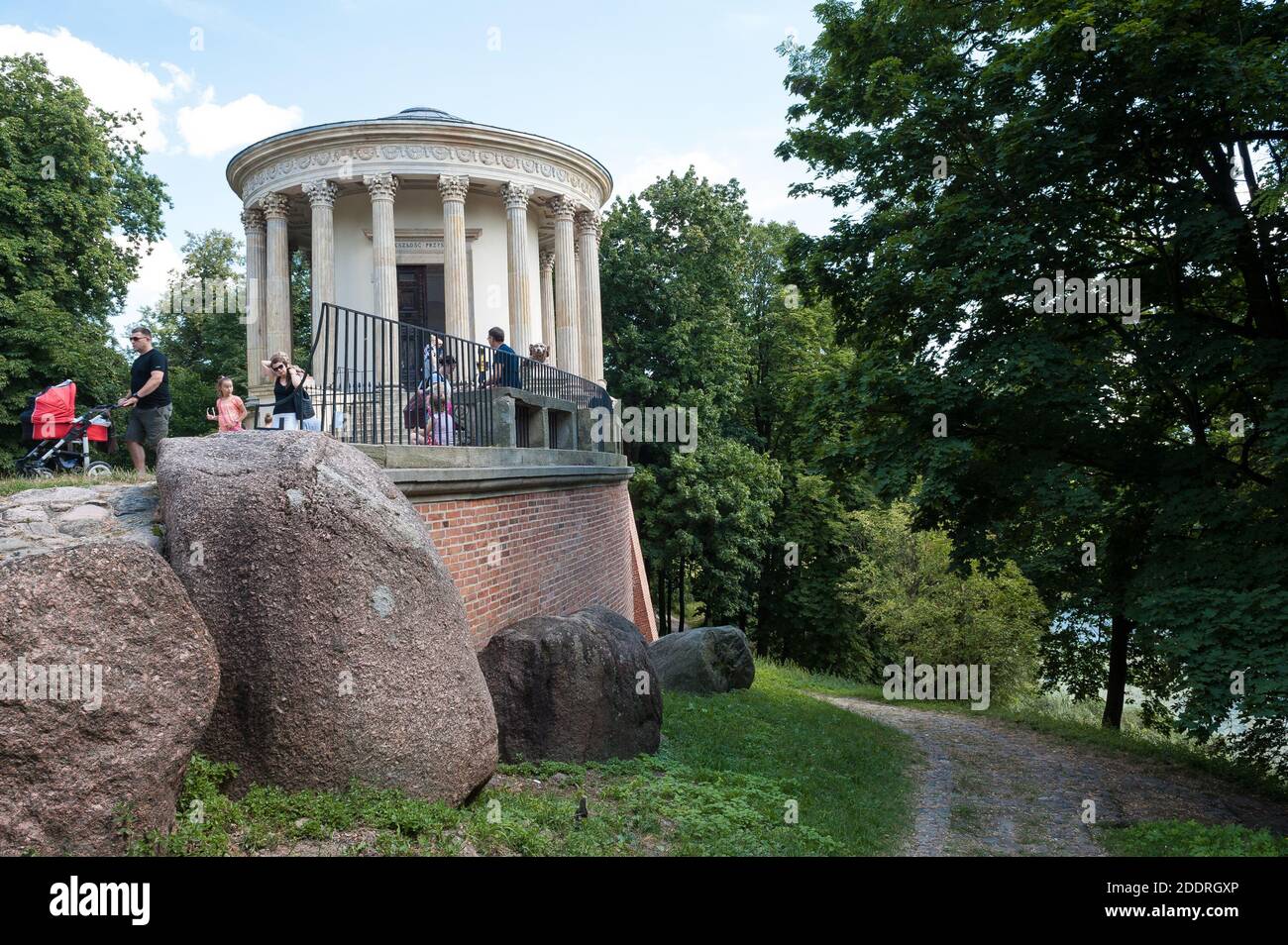 Tempel der Sibylle, Pulawy, Lubliner Woiwodschaft, Polen Stockfoto