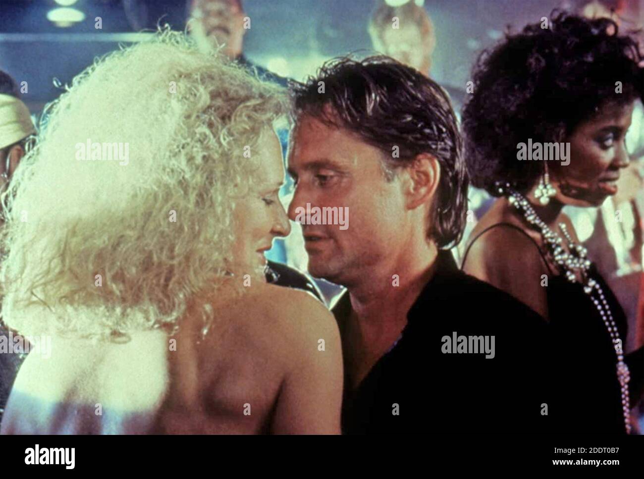 FATAL ATTRACTION 1987 Paramount Pictures Film mit Glen Close und Michael Douglas Stockfoto