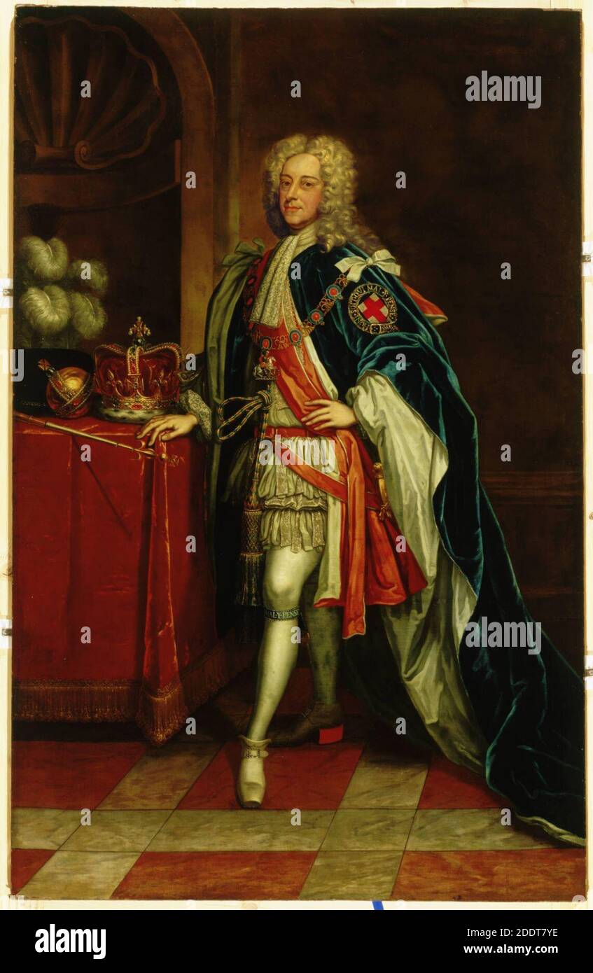 Kneller, Godfrey, Georg II., König von England (1683-1760), ca. 1727-32. Stockfoto