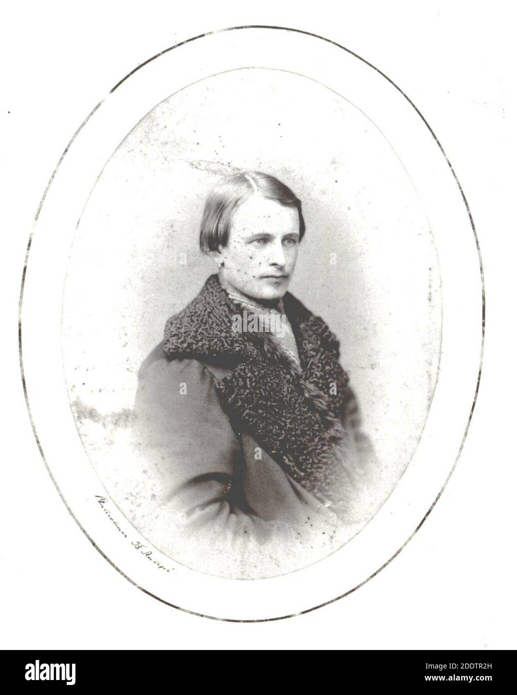 Komissarov Osip Ivanovitch 1866. Stockfoto