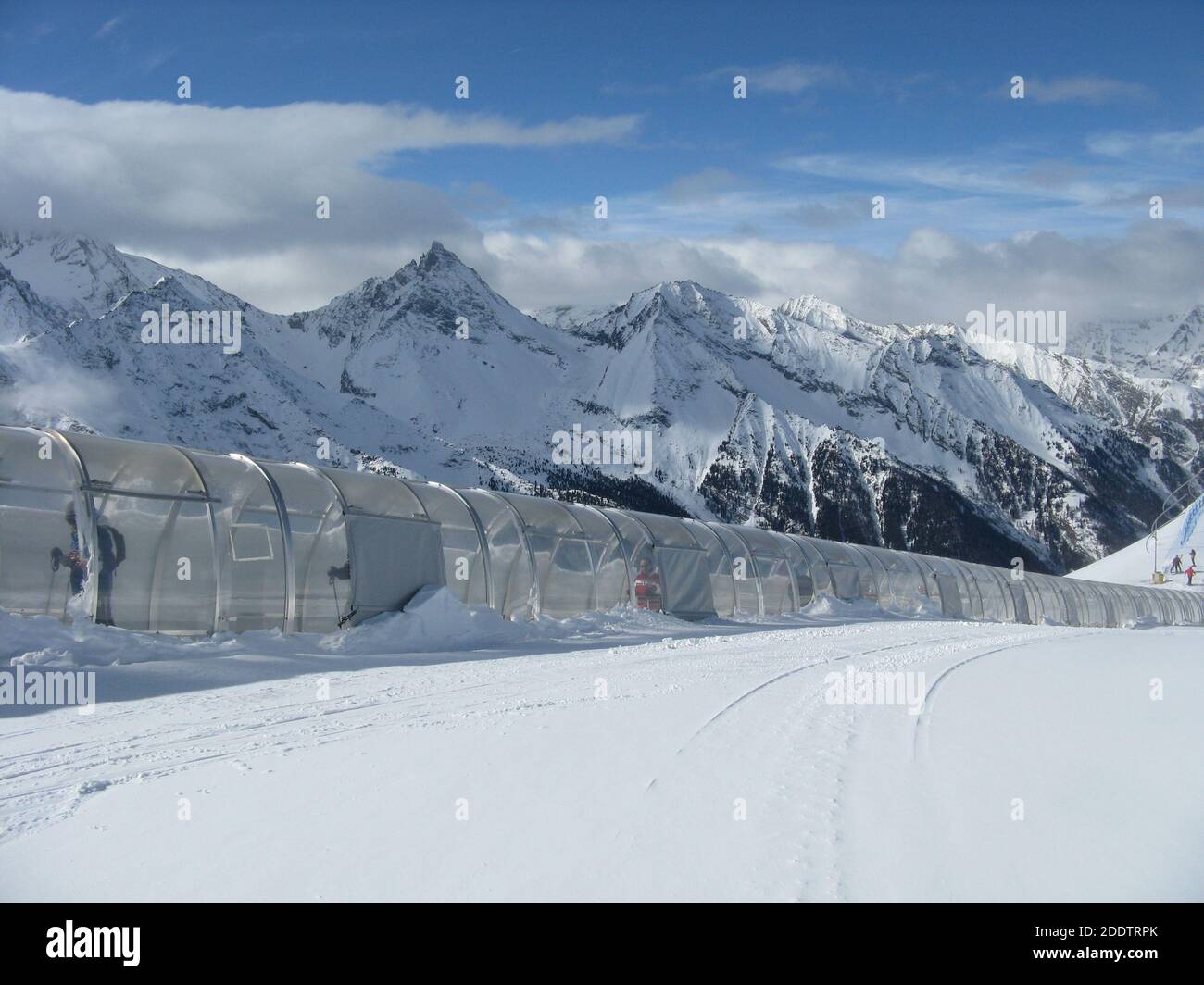 Förderband für Anfänger Stockfoto