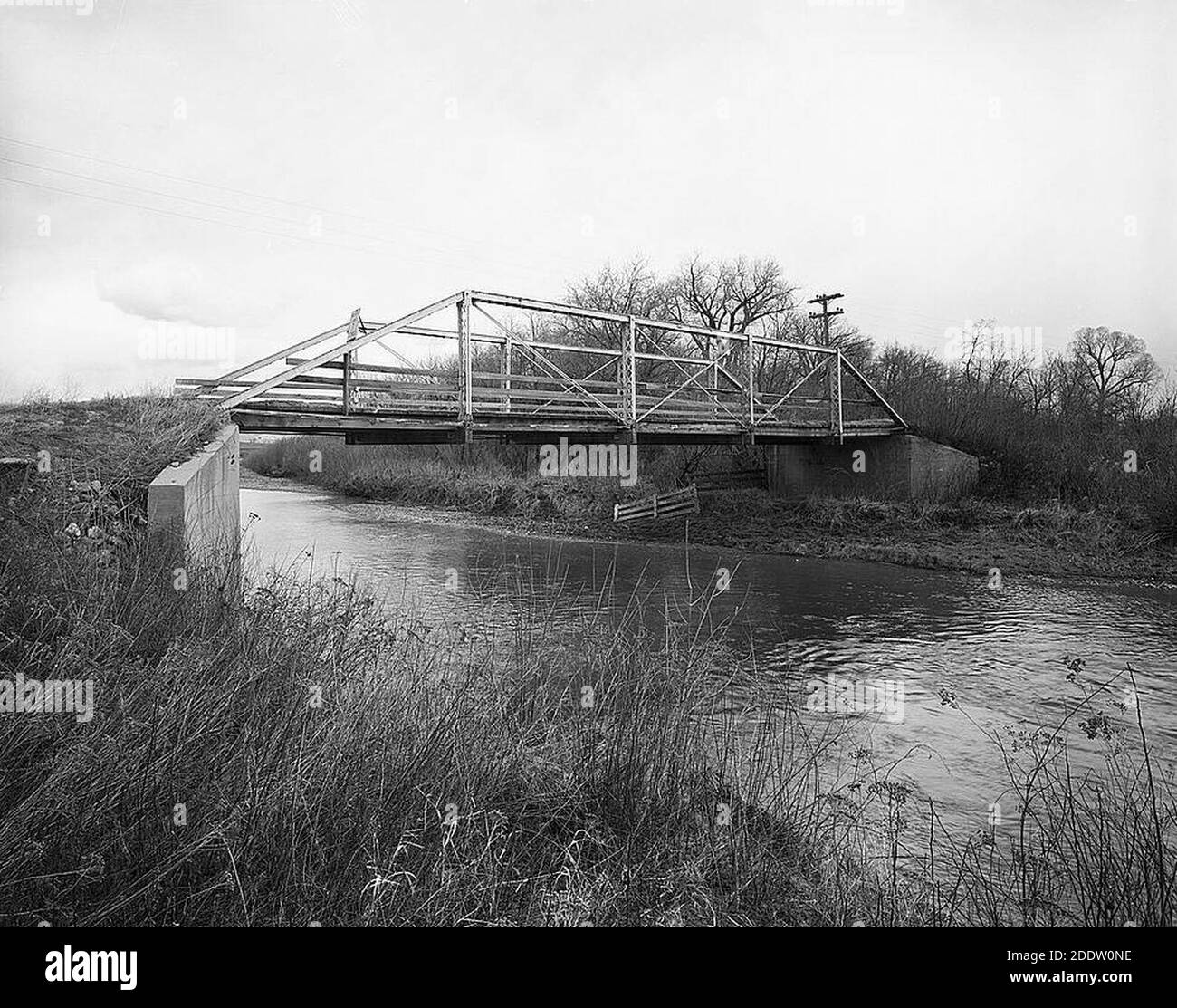 Kooi-Brücke. Stockfoto