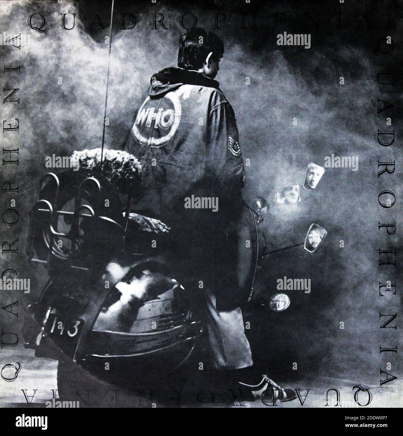 Die Who: 1973. LP Frontabdeckung 'Quadrophenia' Stockfoto