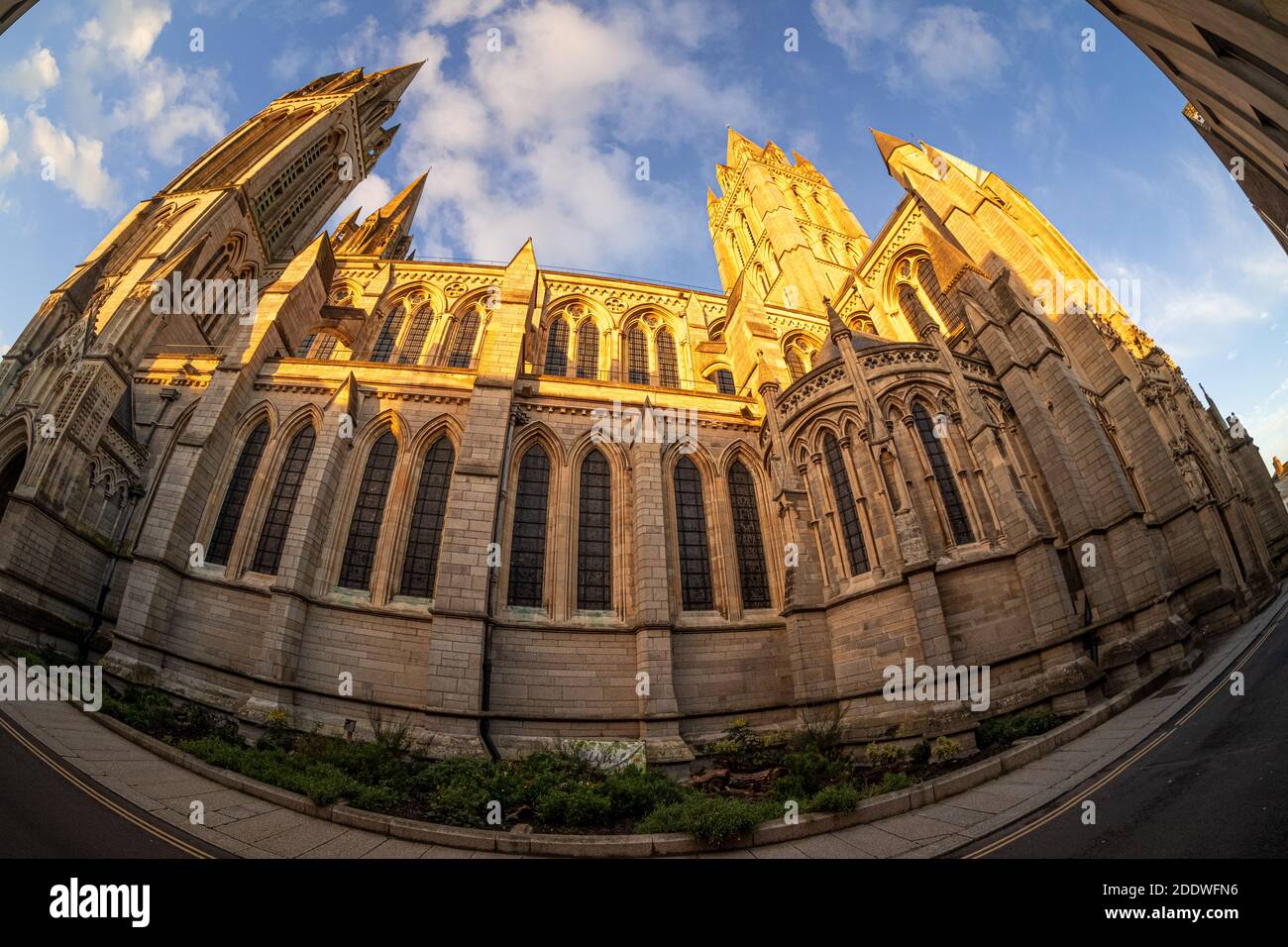 Truro Kathedrale cornwall england großbritannien Stockfoto