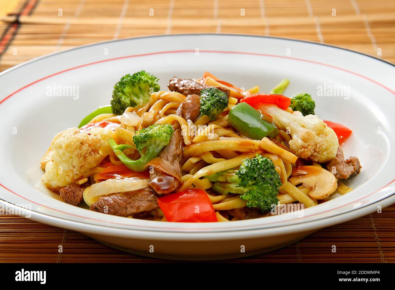 Raffinierte orientalische Gerichte Stockfoto