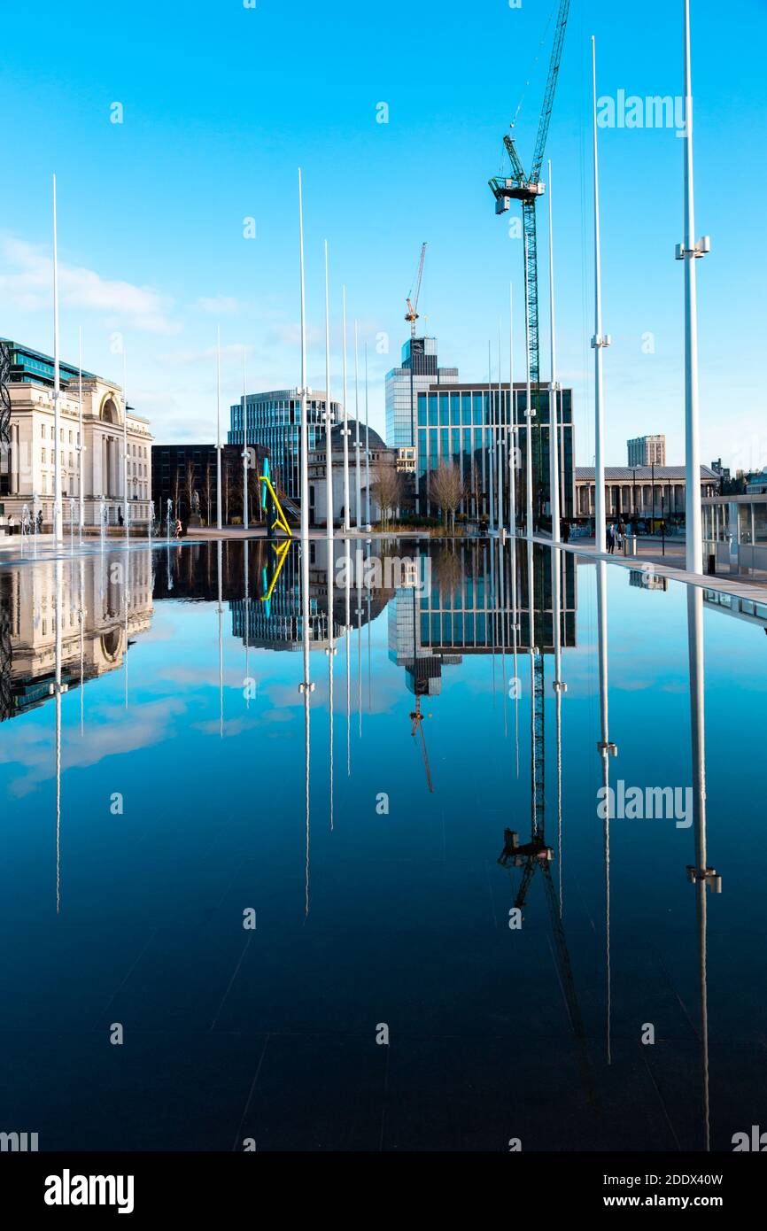 Centenary Square, Birmingham, UK Stockfoto