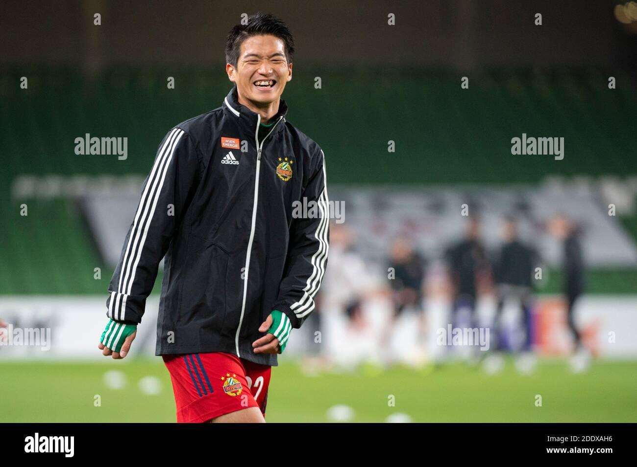 Dublin, Irland. November 2020. Kohya Kitagawa von Rapid während des Europa League Gruppe B Spiels zwischen Dundalk FC und SK Rapid Wien im Aviva Stadium in Dublin, Irland am 26. November 2020 (Foto von Andrew SURMA/ Quelle: SIPA USA/Alamy Live News Stockfoto