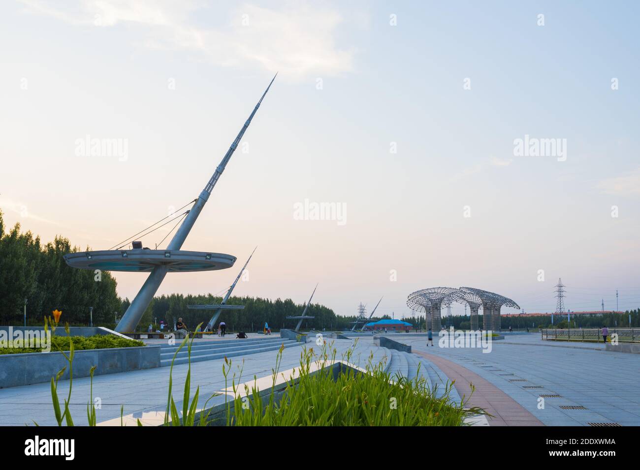 Daqing Oilfield Square National Mine Park Stockfoto