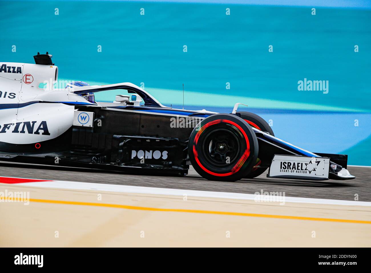 Sakhir, Bahrain. November 2020. 40 NISSANY Roy (il), Testfahrer von Williams Racing F1 FW43, Aktion während des Formel 1 Gulf Air Bahrain Grand Prix 2020, vom 27. Bis 29. November 2020 auf dem Bahrain International Circuit, in Sakhir, Bahrain - Foto Florent Gooden / DPPI / LM Credit: Gruppo Editoriale LiveMedia/Alamy Live News Stockfoto