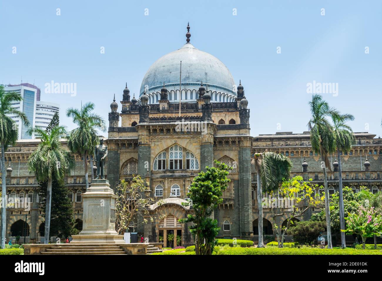 Hauptgebäude von Chhatrapati Shivaji Maharaj Vastu Sangrahalaya, früher der Prinz von Wales Museum, das wichtigste Museum in Mumbai, Maharashtra, Indien. Stockfoto