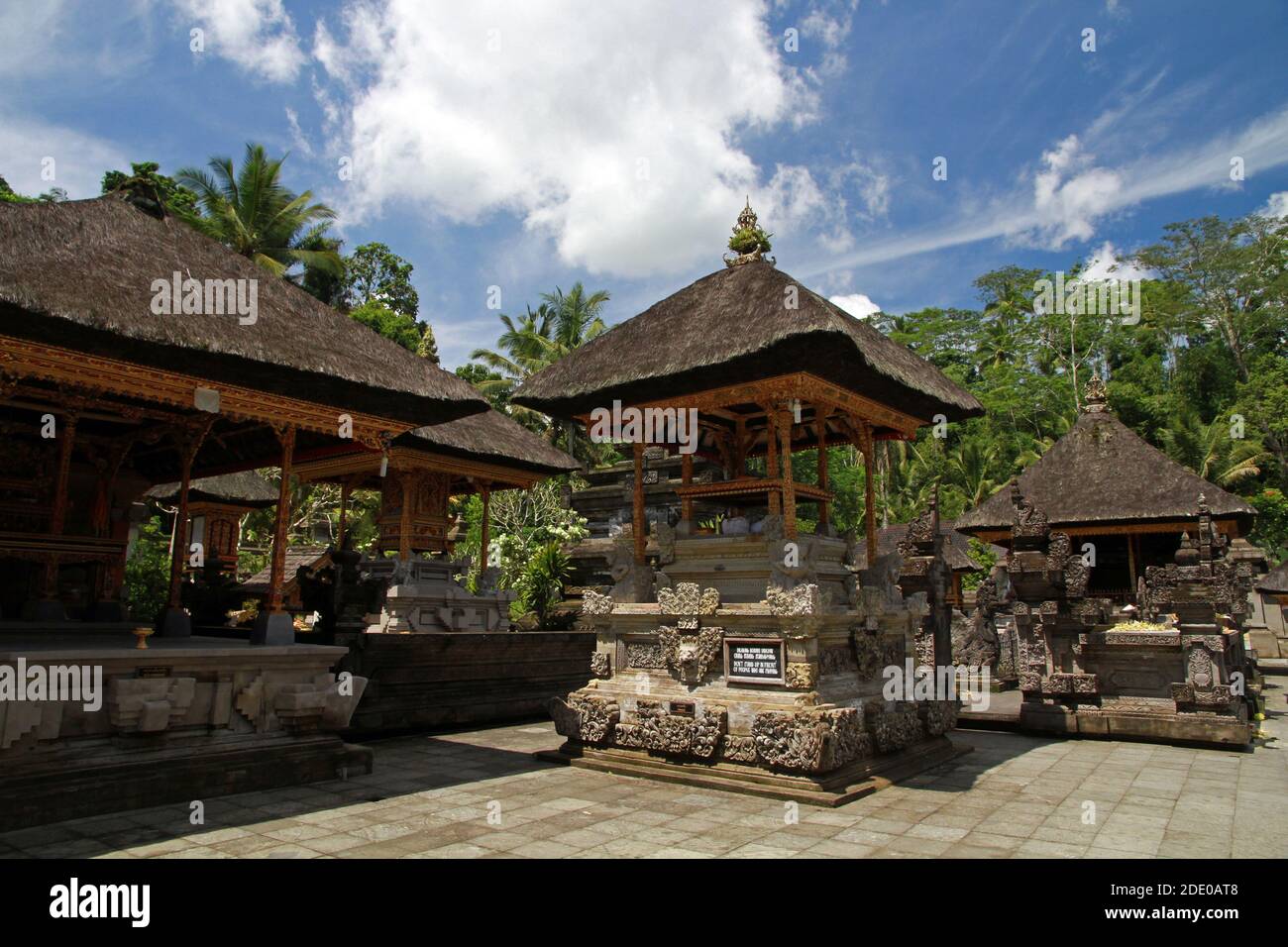 Tirta Empul Tempel, Pura Tirta Empul, hinduistischer balinesischer Wassertempel, Tampaksiring, Bali, Indonesien Stockfoto