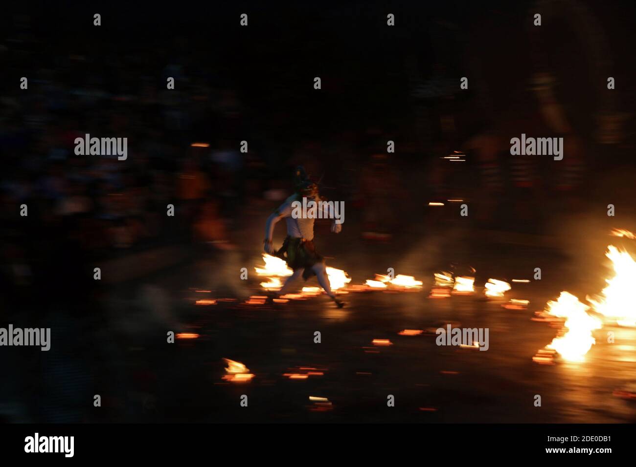 Kecak Dance, Uluwatu, Bali Stockfoto