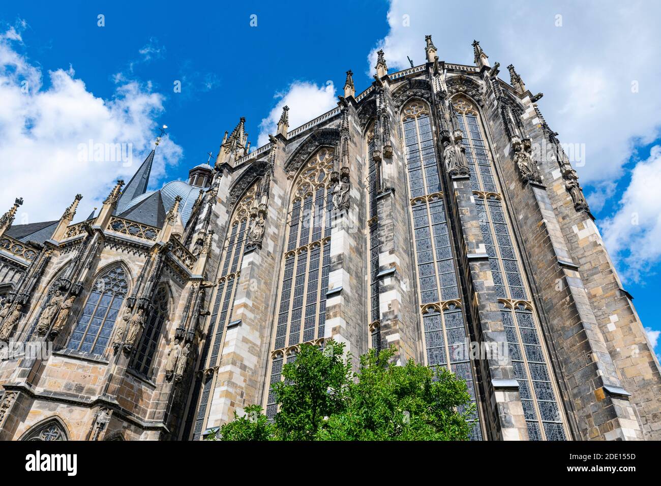 Aachener Dom, UNESCO-Weltkulturerbe, Aachen, Nordrhein-Westfalen, Deutschland, Europa Stockfoto