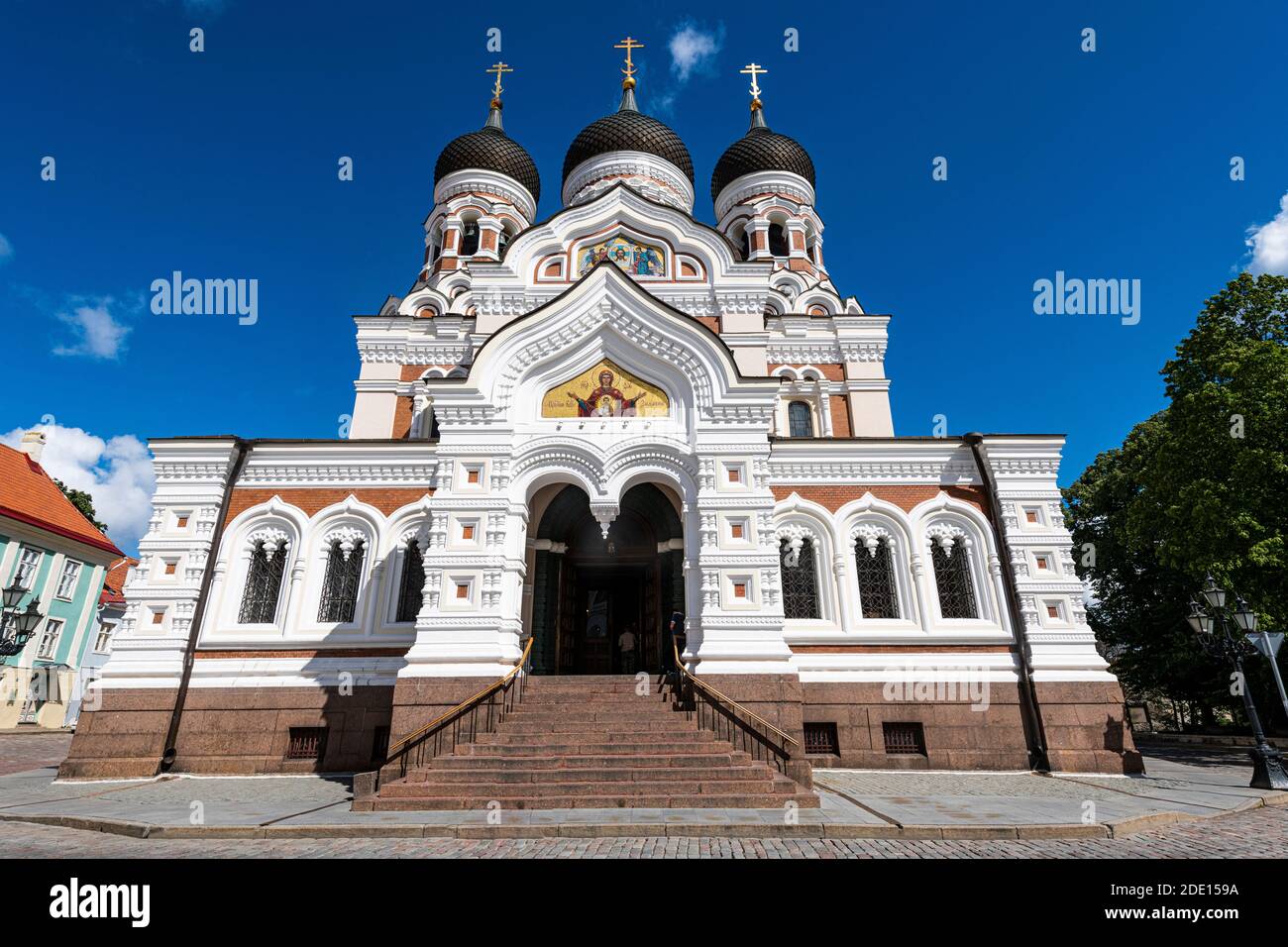 Alexander-Nevsky-Kathedrale, Oberstadt, UNESCO-Weltkulturerbe, Tallinn, Estland, Europa Stockfoto