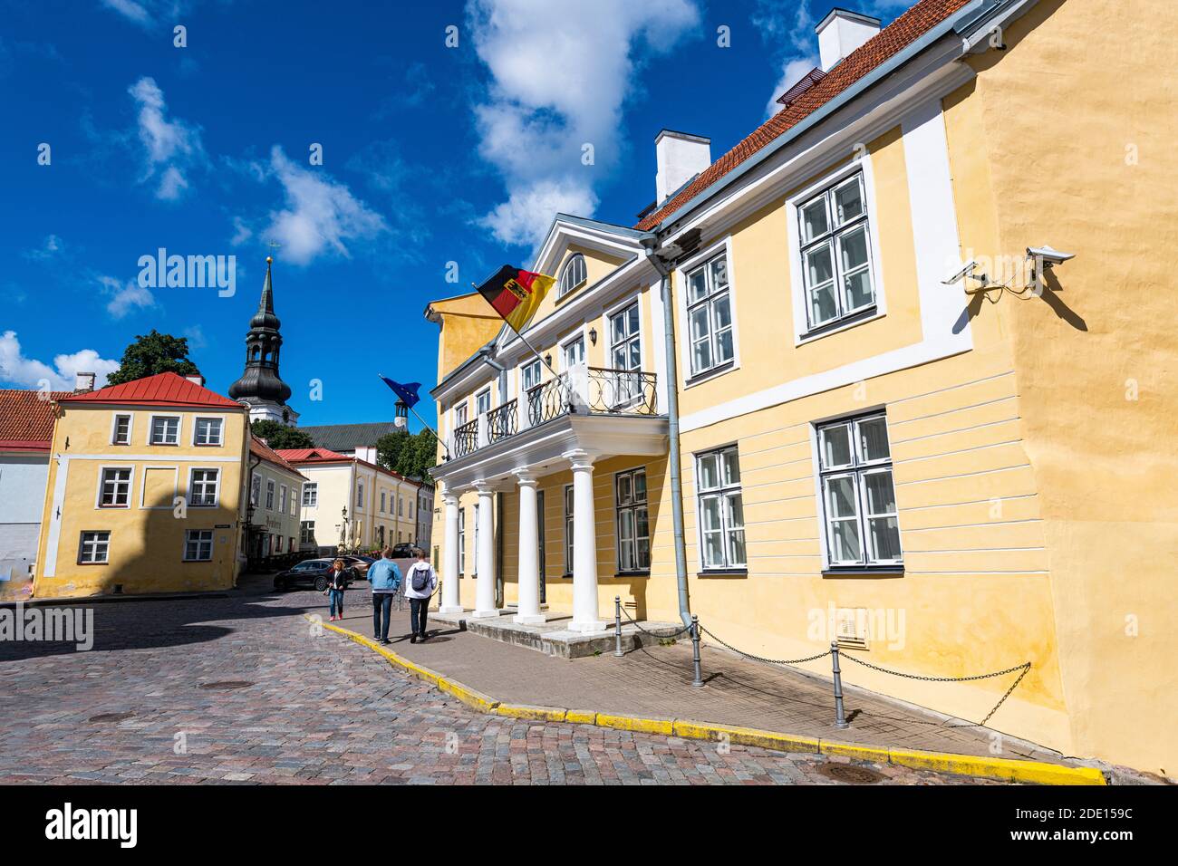 Oberstadt Tallinn, UNESCO-Weltkulturerbe, Estland, Europa Stockfoto