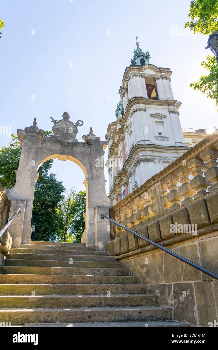 Basilika des Erzengels Michael, Kazimierz, Krakau, Polen, Europa Stockfoto