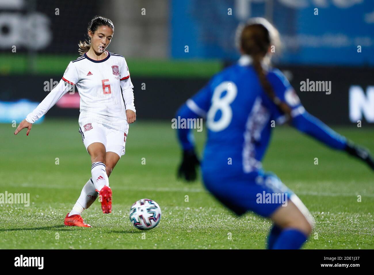 Aitana Bonmati aus Spanien während der UEFA Women &#039;s Euro 2022, Qualifying Group D Fußballspiel zwischen Spanien und Moldawien auf / LM Stockfoto