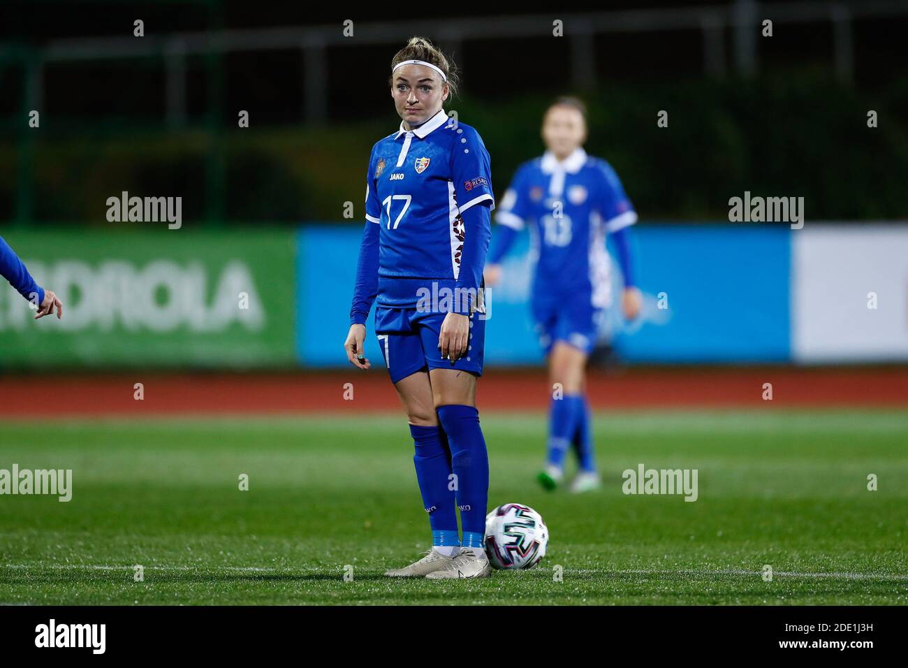 Nadejda Colesnicenco von Moldawien während der UEFA Women&#039;s Euro 2022, Qualifying Group D Fußballspiel zwischen Spanien und Mol / LM Stockfoto