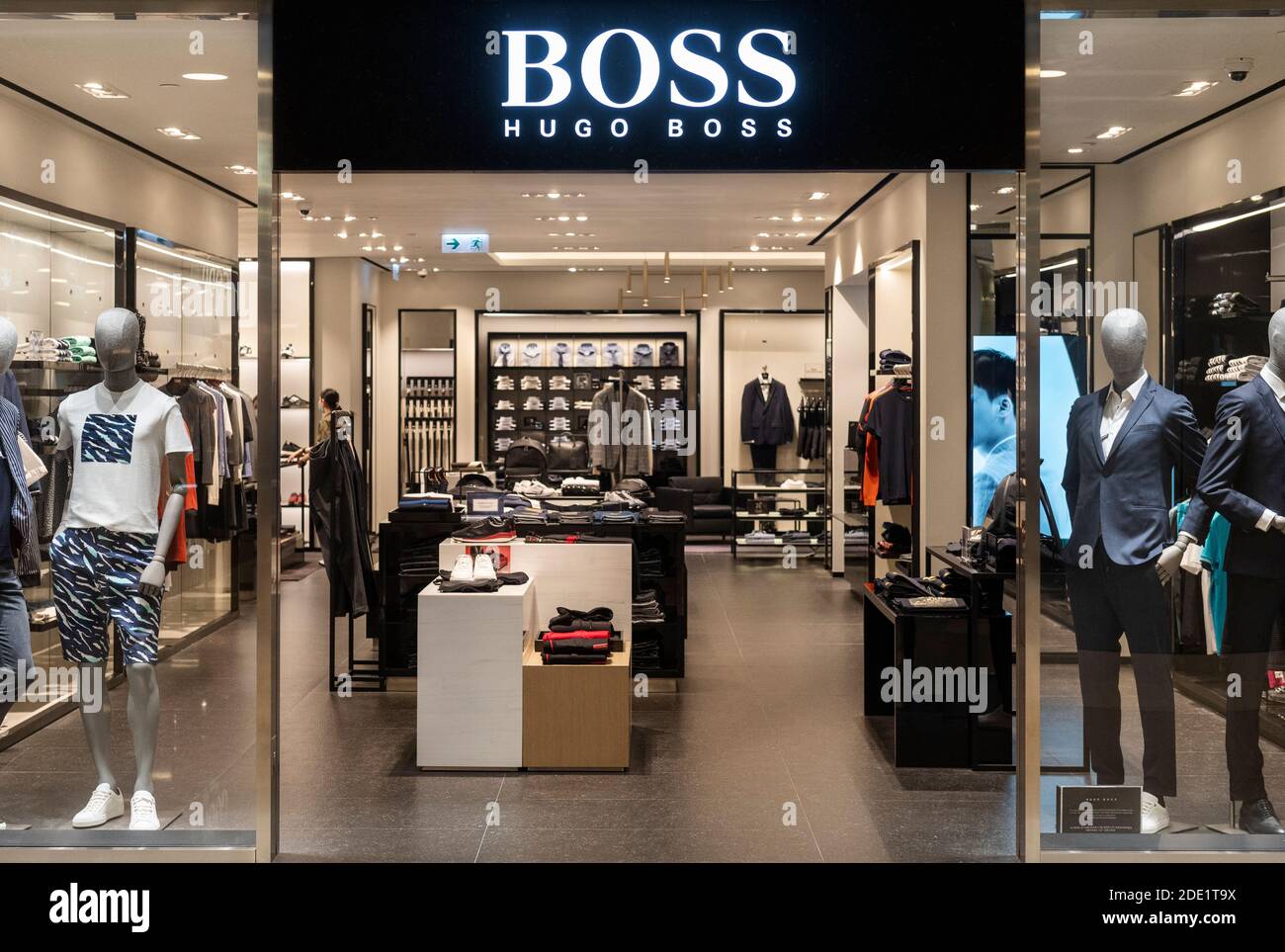 Boss Hugo Boss Logo Stockfotos Und Bilder Kaufen Seite 3 Alamy