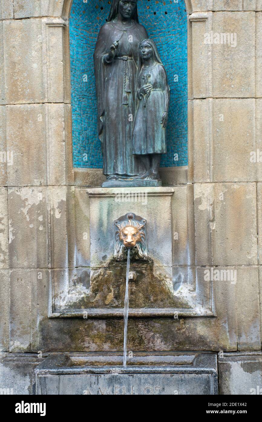 Spa Wasserhahn Buxton Derbyshire Stockfoto