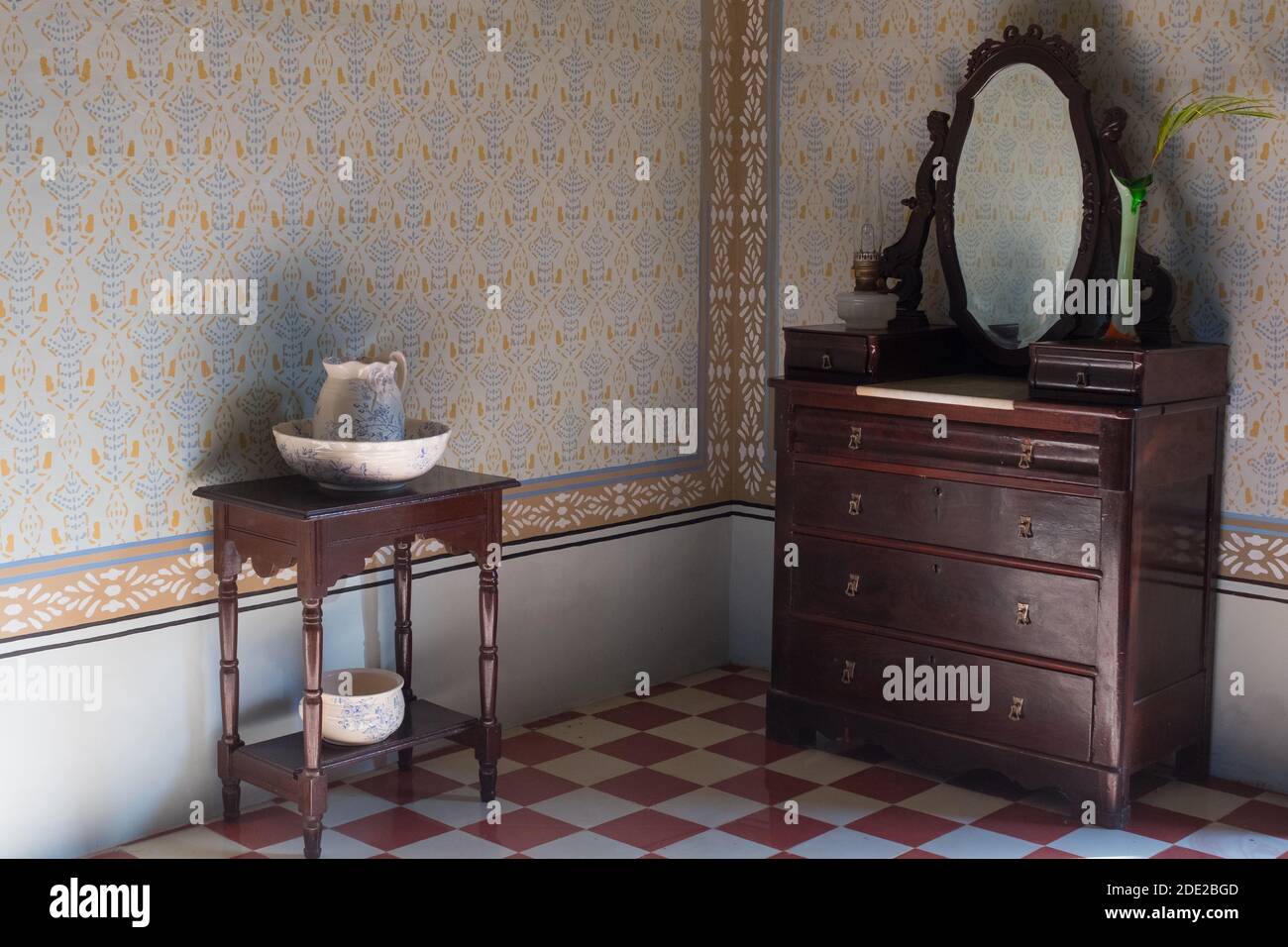 Hacienda Yaxcopoil, eine alte Plantage, Fabrik und Residenz, die in ein Museum umgewandelt wurde, Yucatan, Mexiko Stockfoto