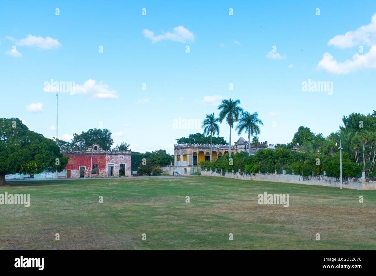 Hacienda Yaxcopoil, eine alte Plantage, Fabrik und Residenz, die in ein Museum umgewandelt wurde, Yucatan, Mexiko Stockfoto