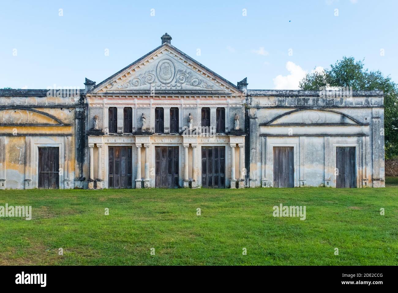 Hacienda Yaxcopoil, eine alte Plantage, Fabrik und Residenz, die in ein Museum umgewandelt wurde, Yucatan, Mexiko Stockfoto