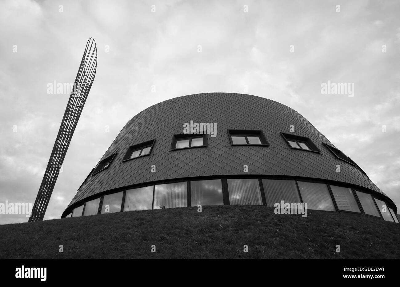 Ultramodernes Campus-Gebäude an der Universität von Nottingham Stockfoto