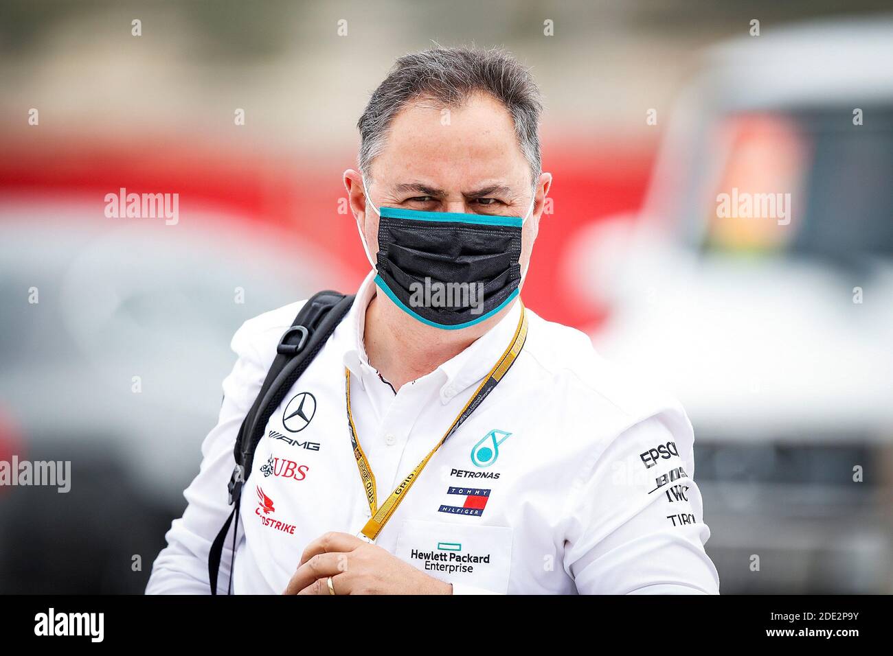 11/27/2020, Bahrain International Circuit, Sakhir, Formel 1 Gulf Air Bahrain Grand Prix 2020, im Bild Sportdirektor Ron Meadows (Mercedes-AMG Petronas F1 Team) im Einsatz weltweit Stockfoto