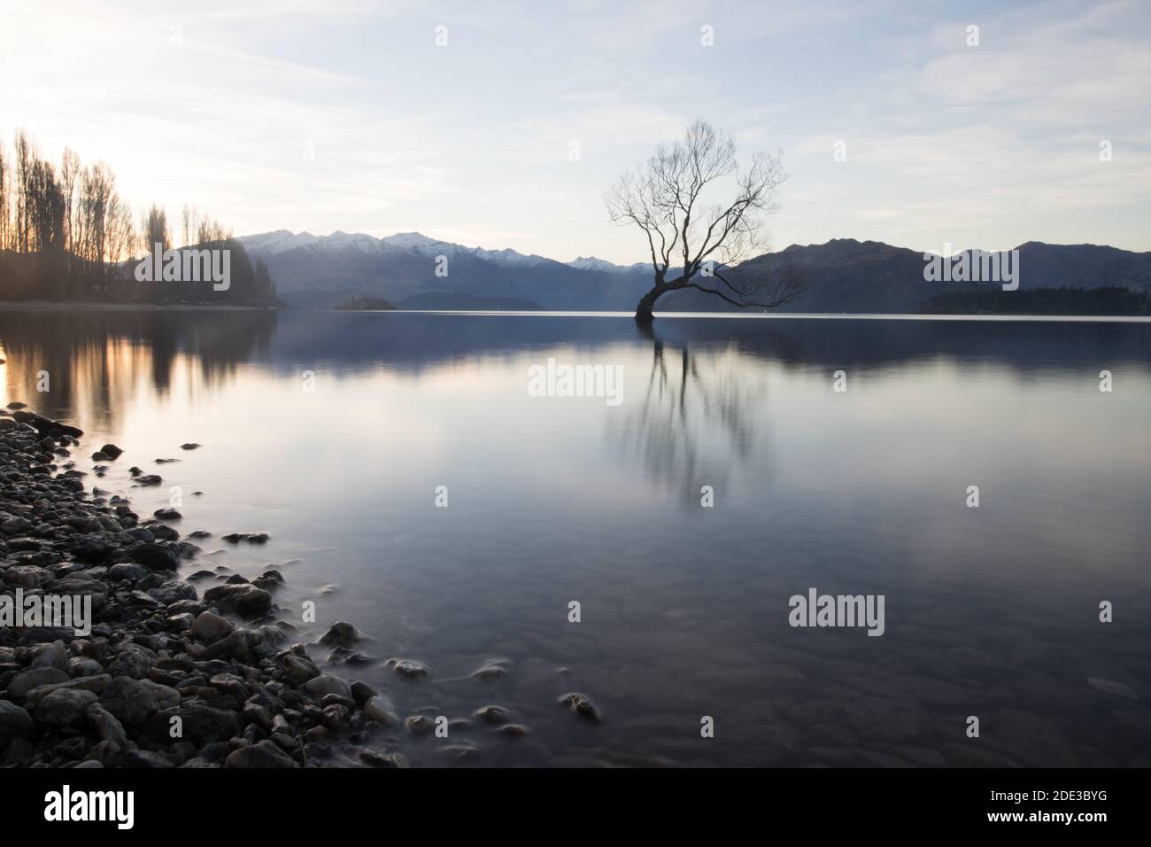 Lake Wanaka, Neuseeland Stockfoto