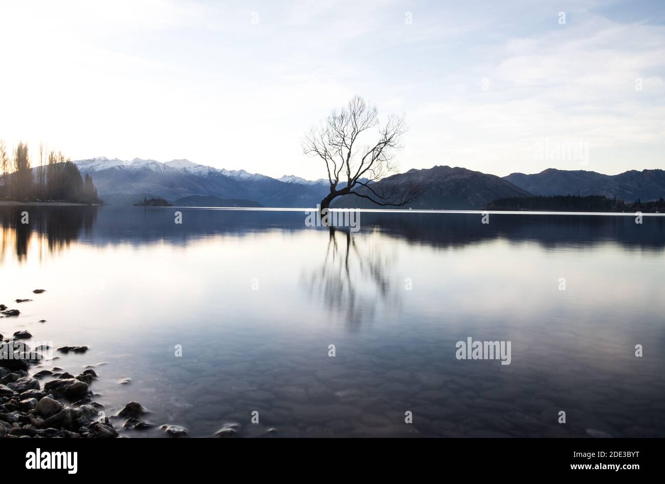 Lake Wanaka, Neuseeland Stockfoto