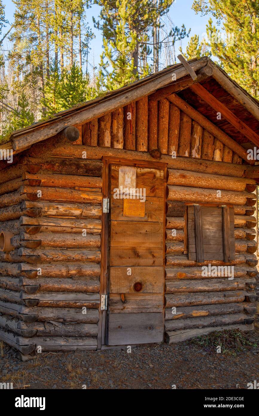 Ingram Guard Station Sauna, Fremont National Forest, Oregon Stockfoto
