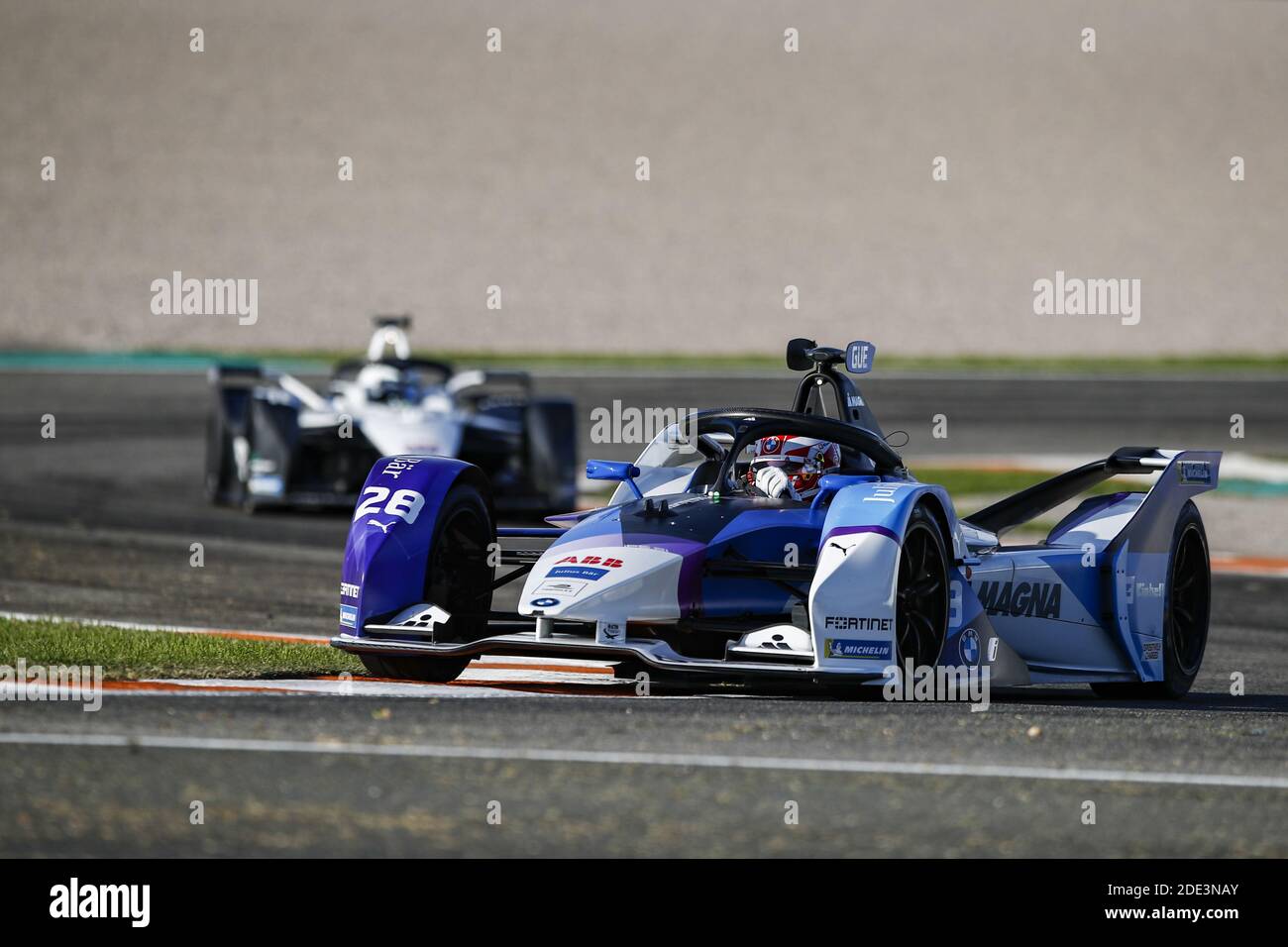 28 Gunther Maximilian (ger), BMW i Andretti Motorsport, BMW iFE.21, Aktion während des Valencia-Vorsaison-Tests für die ABB FIA Formel-E-Weltmeisterschaft 2020-21, auf dem Ricardo Tormo Circuit, vom 28. November bis 1. Dezember 2020 in Valencia, Spanien - Foto Xavi Bonilla / DPPI / LM Stockfoto